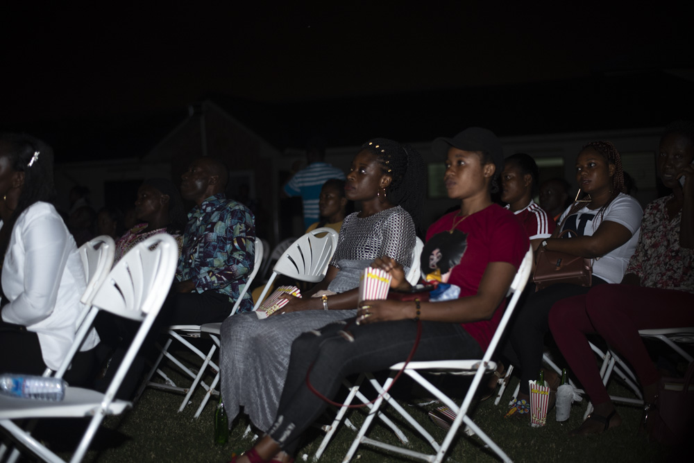 KWEIBA movie screening audience - Ghana film event