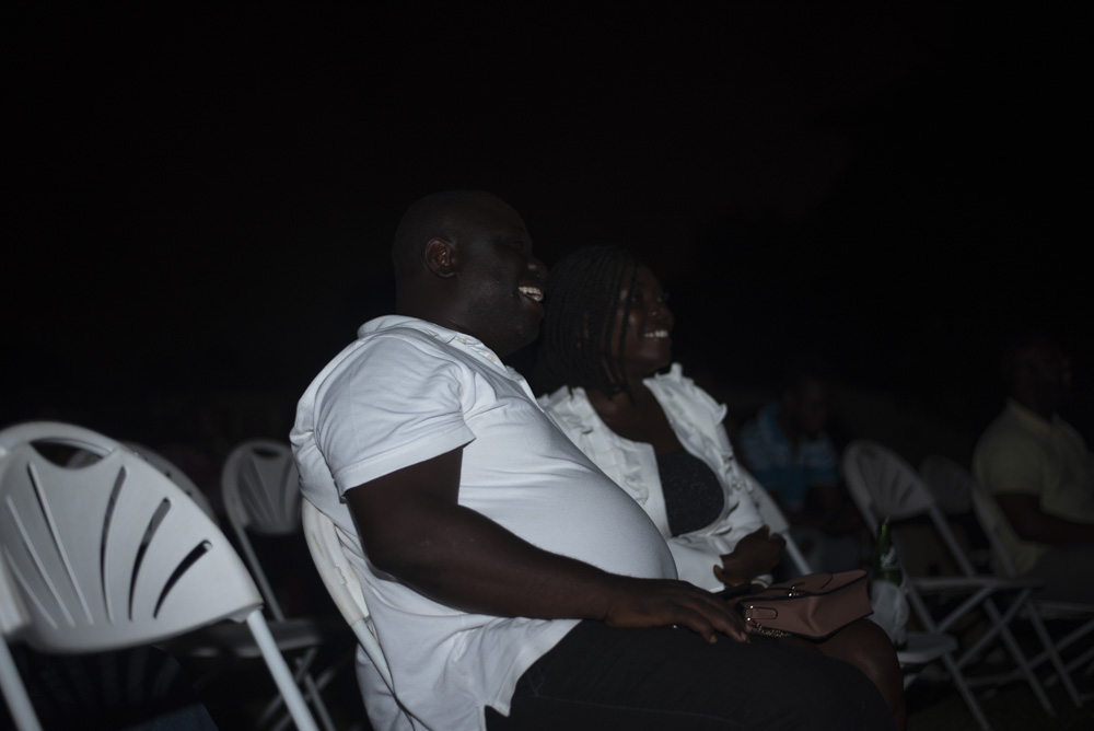 Outdoor film screening - KWEIBA by Artists of Revolution